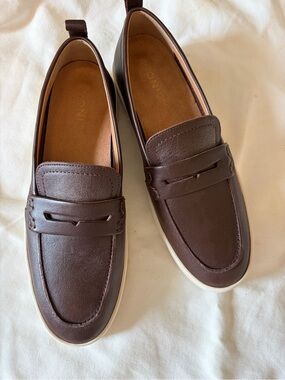 Brand New Leather Penny Slip-On Loafers